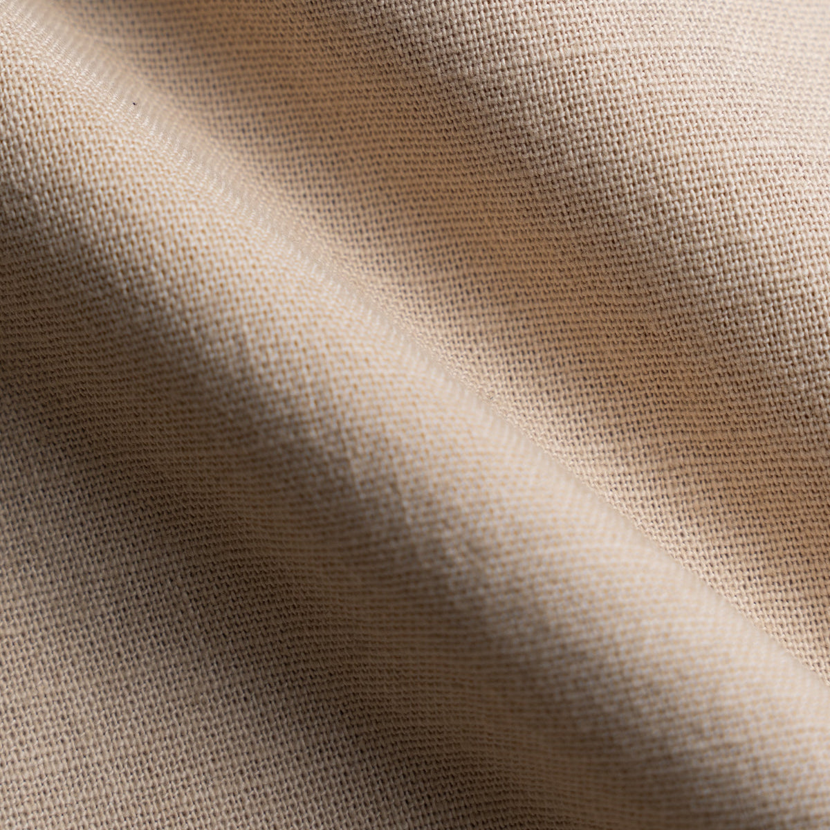 Beige Everyday Cotton Linen Straight-Fit Pants for Men - Punekar Cotton
