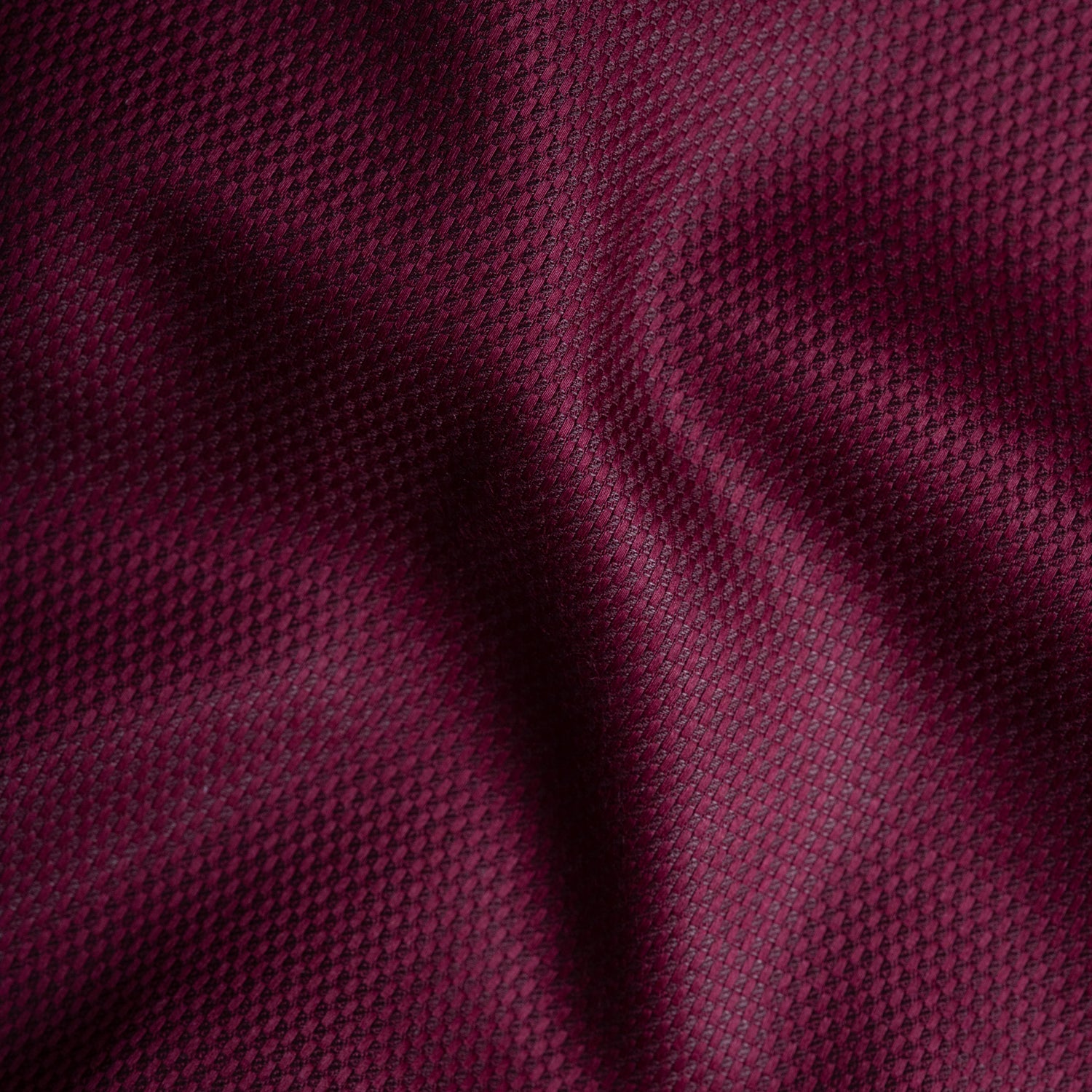 Burgundy Wine Softweave Cotton Tencel Textured Shirt For Men