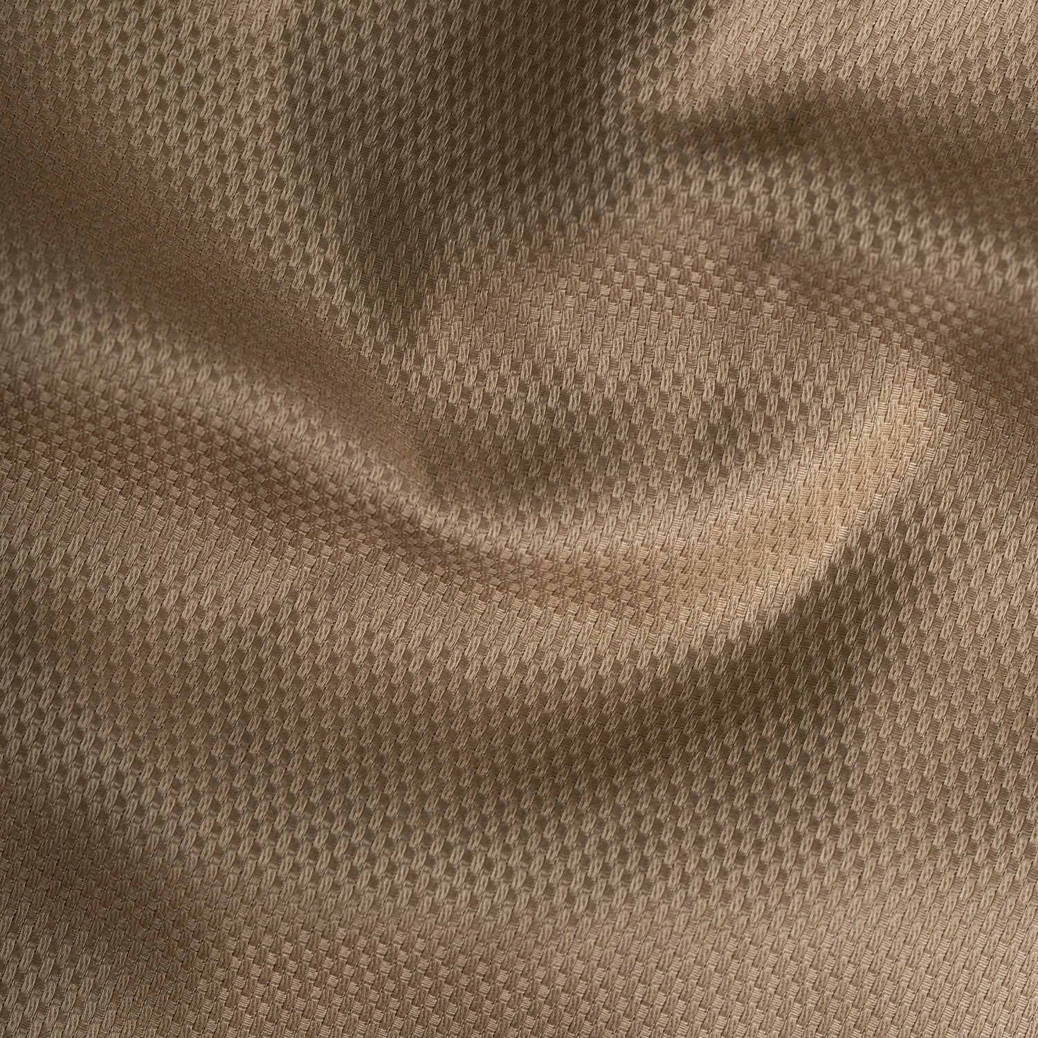 Desert Sand Softweave Cotton Tencel Textured Shirt For Men