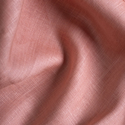 Dusty Clay Color 80s Lino Lyocell Shirt For Men - Punekar Cotton