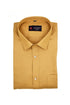 Punekar Cotton Gold Color Rich Cotton Formal Shirt For Men&